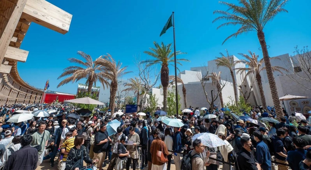 المملكة تسجل مليوني زائر في جناح إكسبو 2025 أوساكا