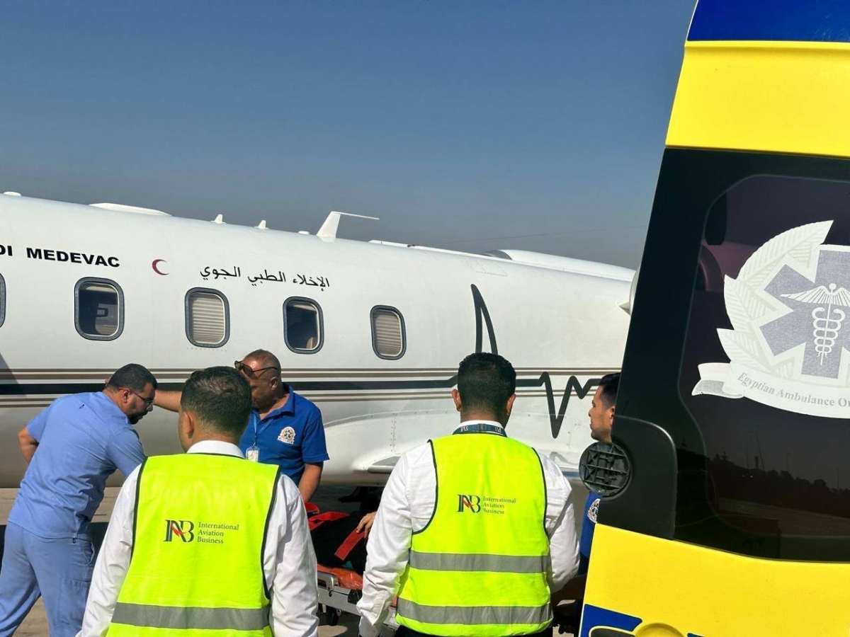 إخلاء طبي لمواطنة سعودية من القاهرة للعلاج بالمملكة