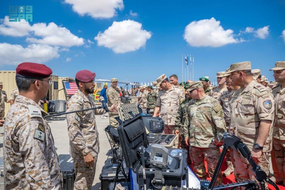 انطلاق تمرين النجم الساطع بمشاركة سعودية في مصر