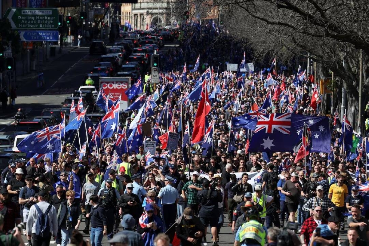 مظاهرات مناهضة للهجرة في أستراليا والحكومة تندد بالكراهية