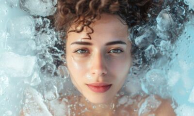 فوائد المغطس الثلجي للبشرة: نضارة وتقليل الانتفاخ