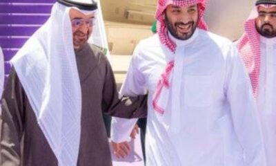 لقاء ولي العهد السعودي ورئيس الإمارات في الرياض