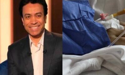 سامح حسين في المستشفى: أول صورة وزوجته تطلب الدعاء
