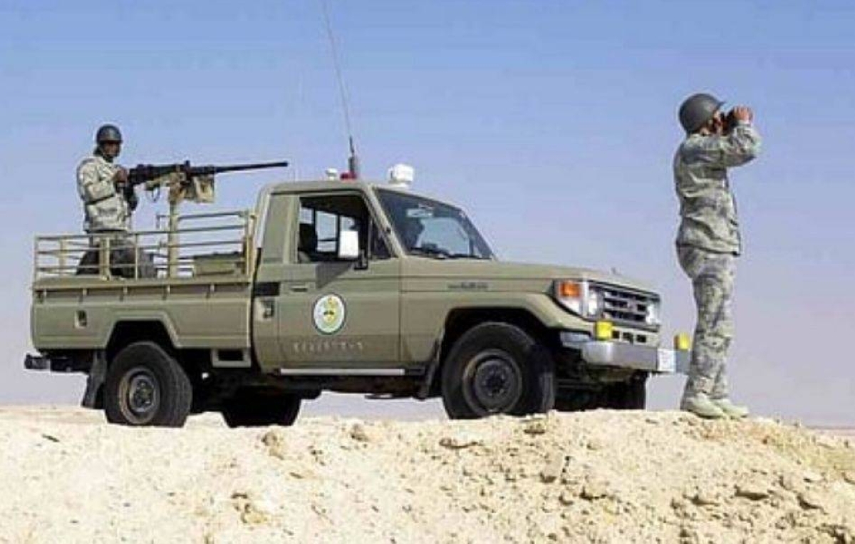 حرس الحدود بعسير يضبط 60 كجم قات و4 مهربين