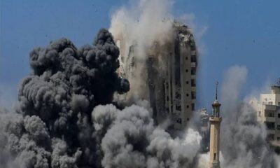 إخلاء إسرائيلي وتدمير أبراج سكنية في غزة