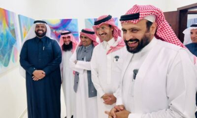 افتتاح معرض للحلم بقية 4 للفنان عوضة الشمراني بآل عامر