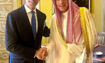 الجبير يجتمع بشخصيات بارزة في منتدى البيت الأوروبي