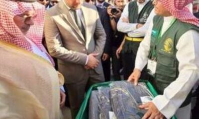 الربيعة يطلق 50 شاحنة إغاثية لدعم الشعب السوري