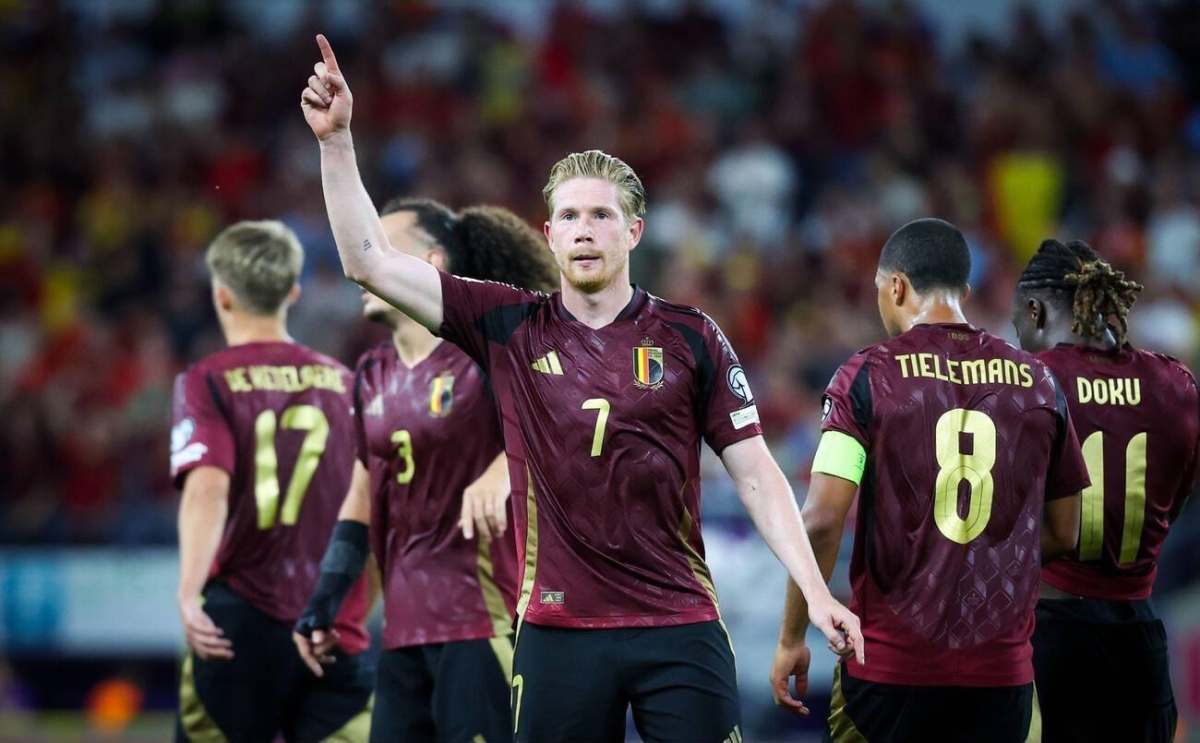 بلجيكا تسحق كازاخستان بسداسية في تصفيات كأس العالم