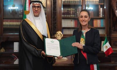 رئيسة المكسيك تستقبل أوراق اعتماد سفير المملكة