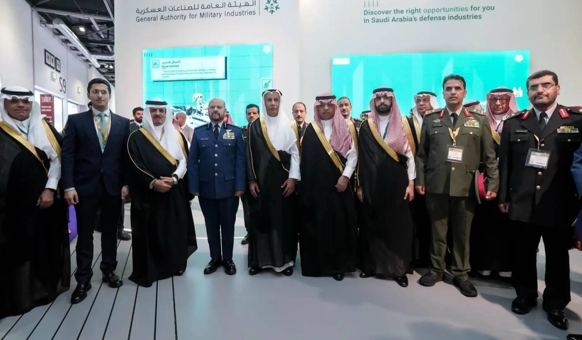 الجناح السعودي يشارك في معرض DSEI 2025 بالمملكة المتحدة