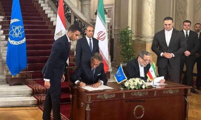 إيران والوكالة النووية تتفقان على التفتيش بدعم مصري