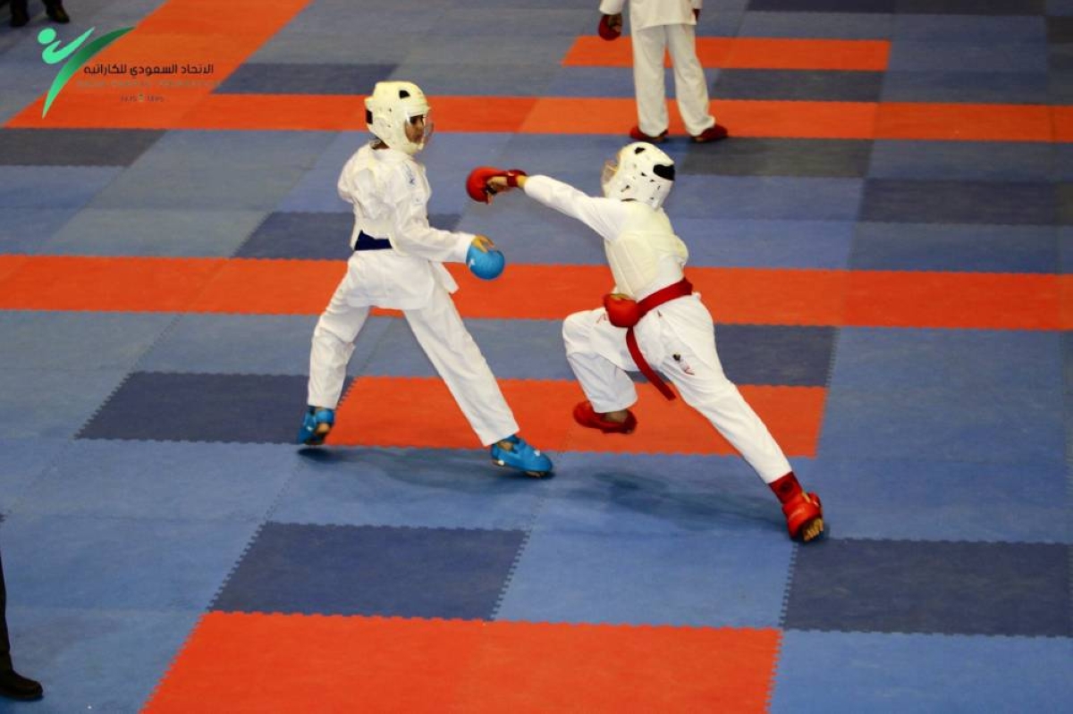 نهائي الدوري السعودي للكاراتيه: تأهل 144 لاعباً مميزاً