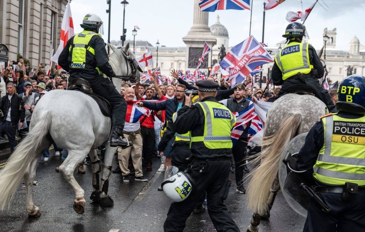 توقيف 24 متظاهراً: بريطانيا ترفض العنف وتحمي الاستقرار