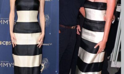 مولي غوردون تتألق بفستان أرماني مستوحى من ماريا كاري