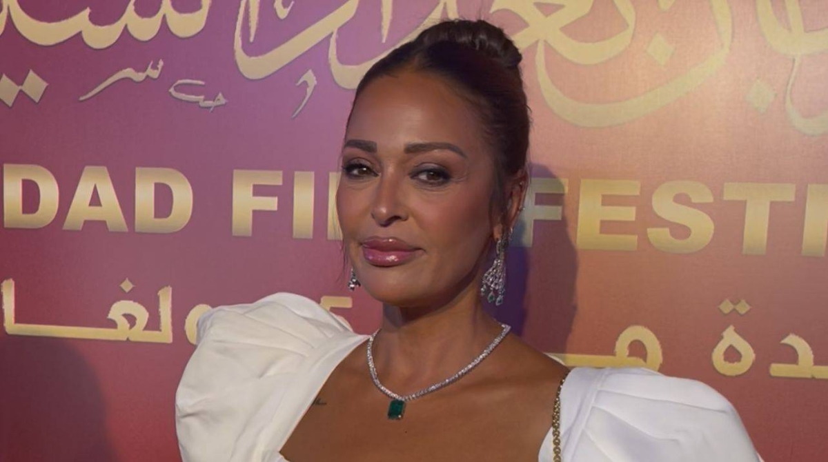 داليا البحيري تتألق في مهرجان بغداد بعد حادث السير