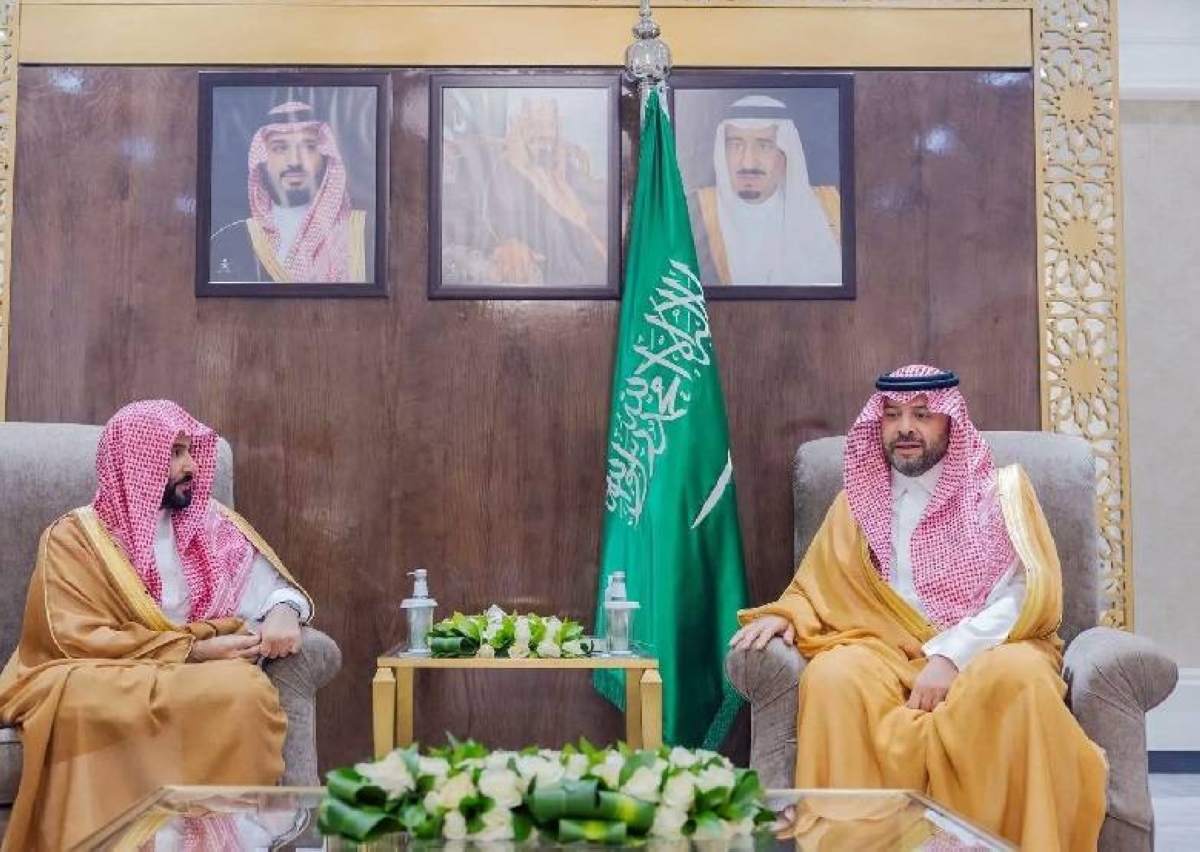استقبال أمير الحدود الشمالية لوزير العدل يعزز التعاون