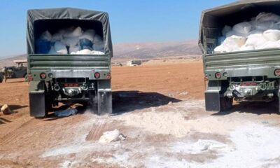 ضبط 64 مليون حبة كبتاغون في لبنان بواسطة الجيش