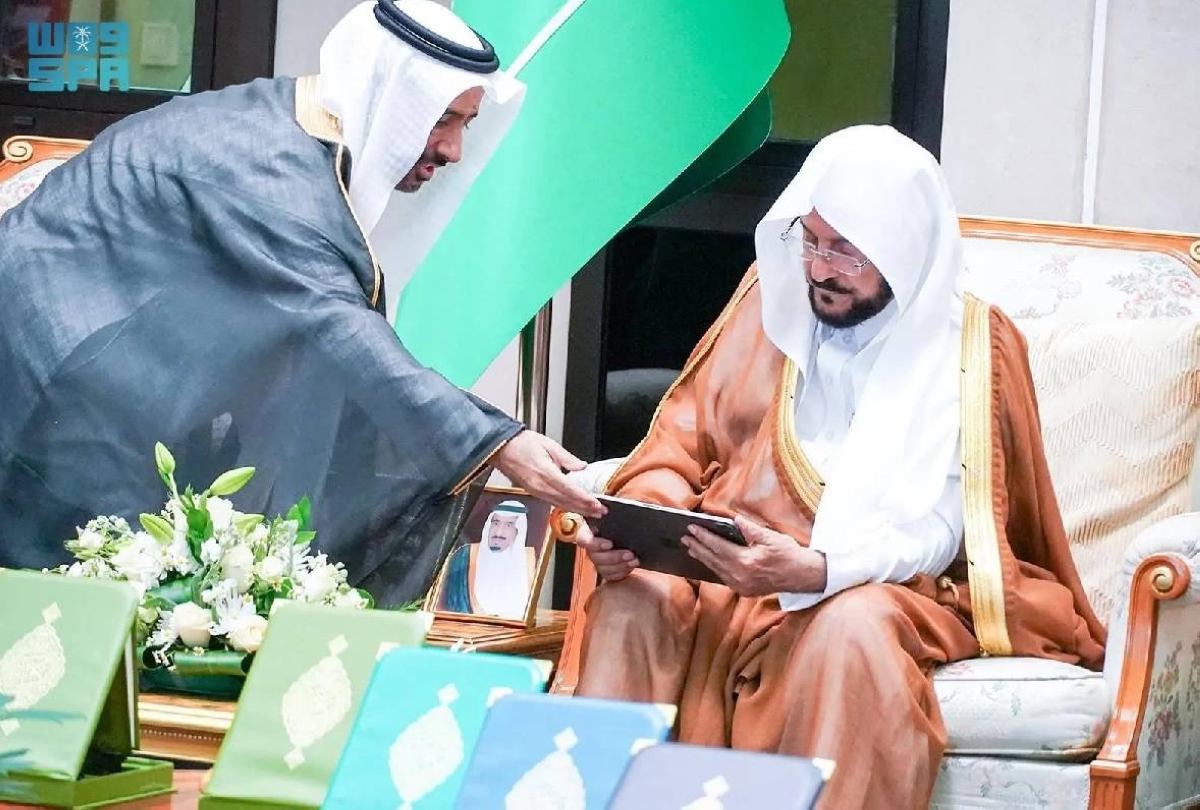 آل الشيخ يطلق 6 روايات جديدة بمجمع الملك فهد