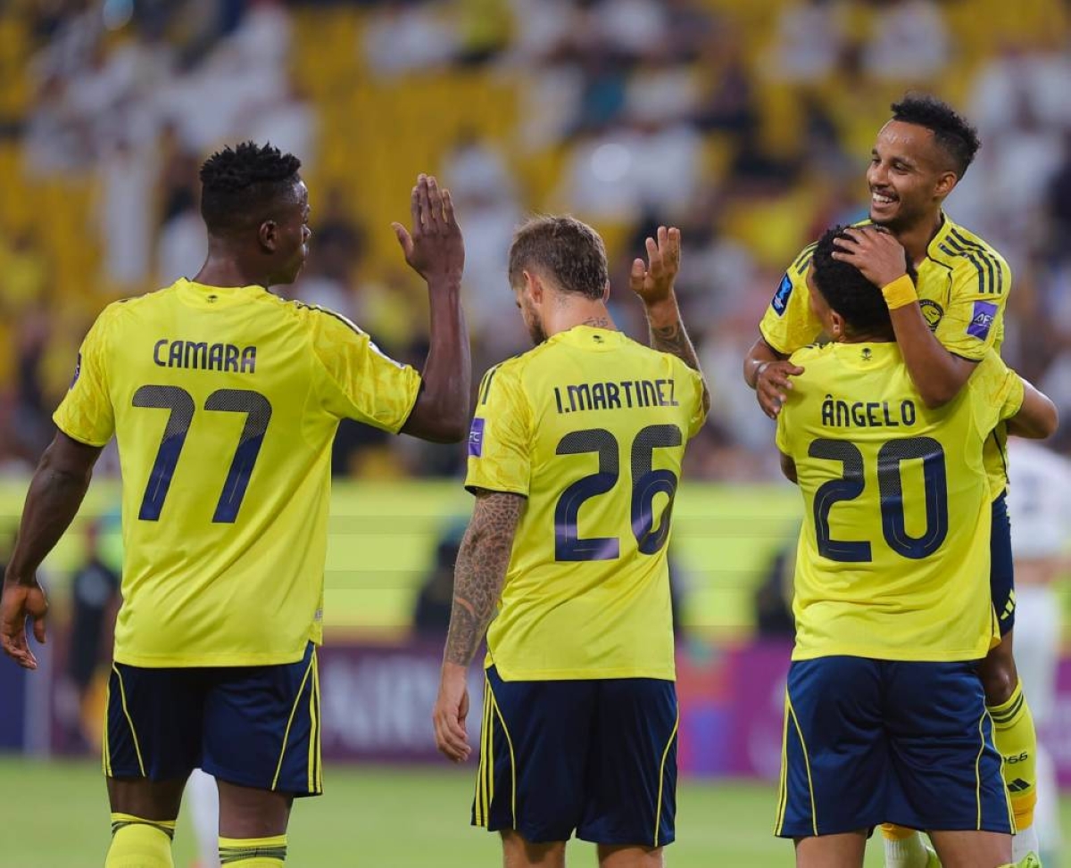 النصر يهزم استقلول 5-0 في دوري أبطال آسيا 2023