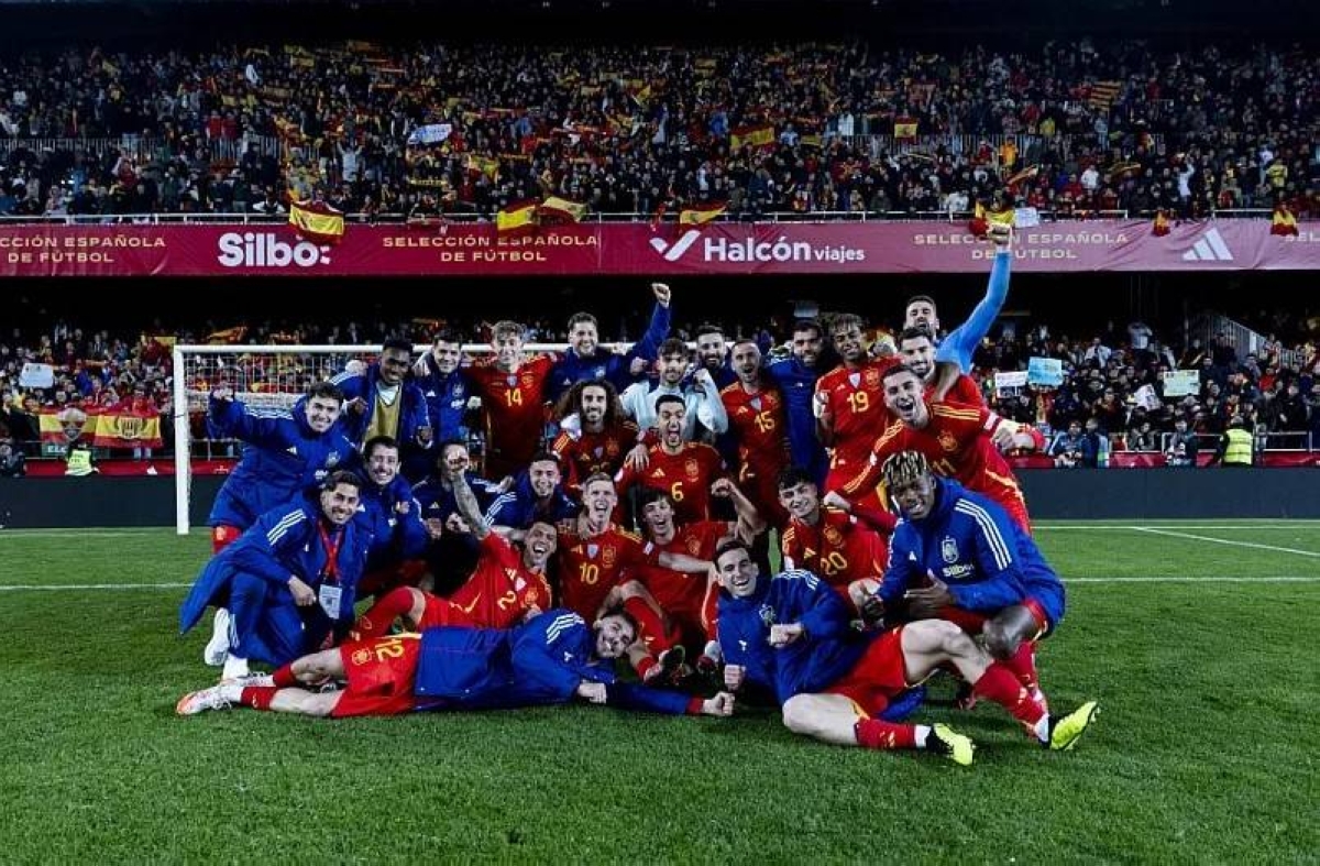 إسبانيا تتصدر تصنيف فيفا وألمانيا تخرج من العشرة الأوائل