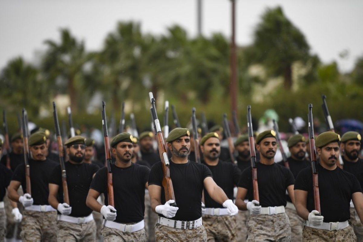 احتفالات اليوم الوطني الـ 95 في الطائف: مسيرة العرض تنطلق