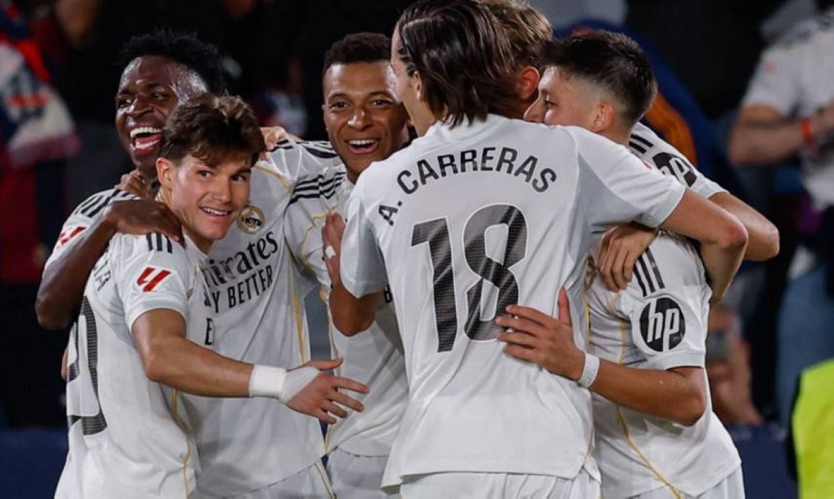 ريال مدريد يتصدر الليغا بفوز ساحق على ليفانتي 4-0