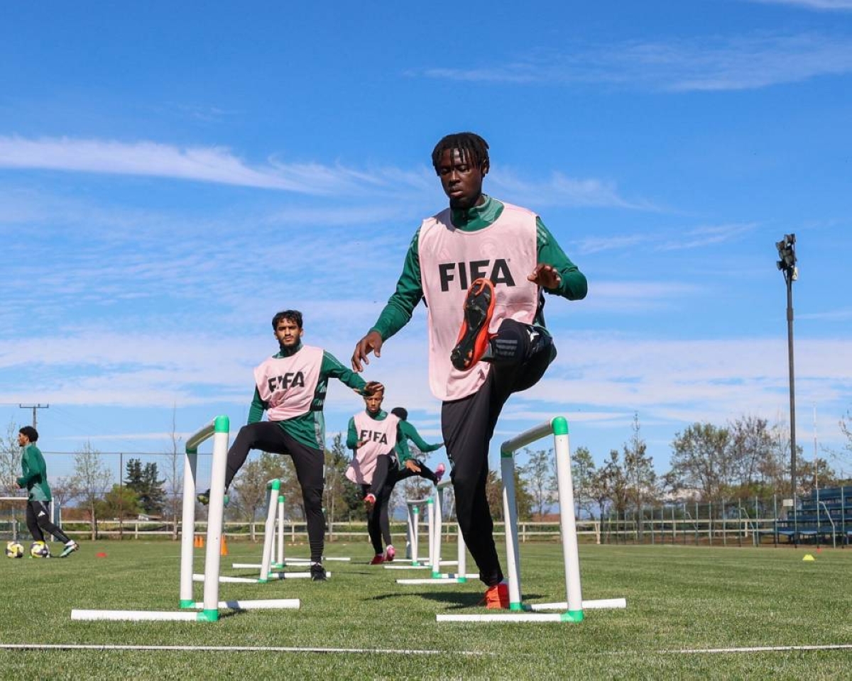 منتخب السعودية تحت 20 يستعد لكأس العالم بتدريبات مكثفة