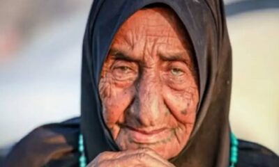 نزوح قسري لمُسنّة فلسطينية عمرها 100 عام