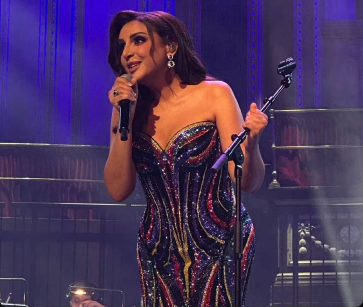 أنغام تتألق في لندن وتوجه رسالة للسعودية