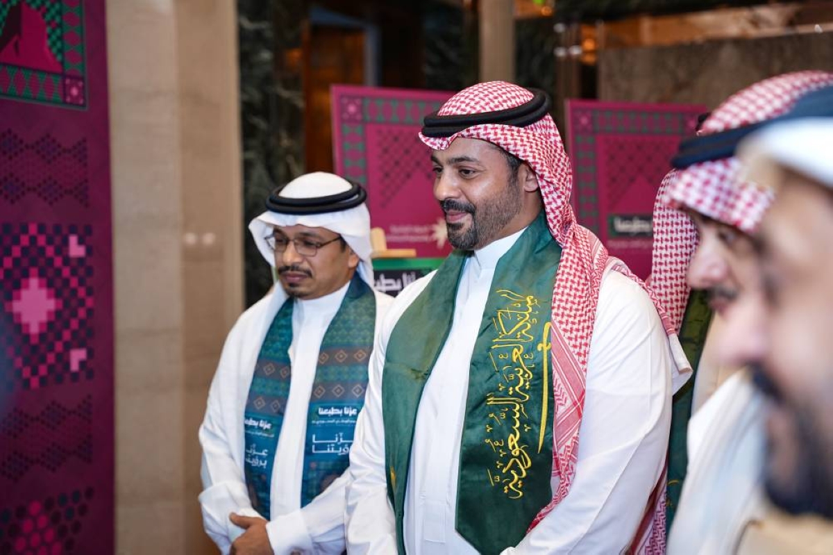 احتفال الموارد البشرية بمكة باليوم الوطني السعودي 95