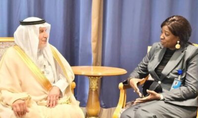 الربيعة يجتمع مع المدير التنفيذي لصندوق الأمم المتحدة للسكان