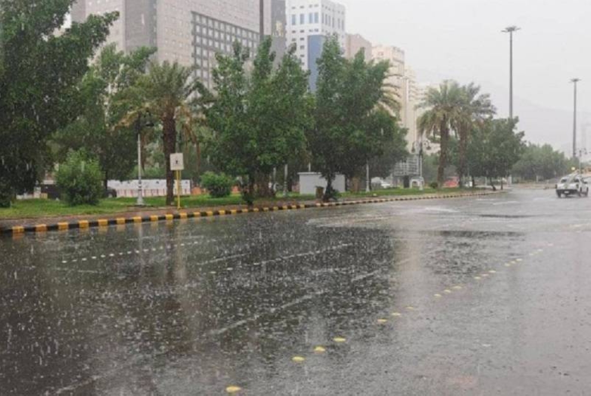 أمطار رعدية متوقعة في 7 مناطق بالمملكة اليوم