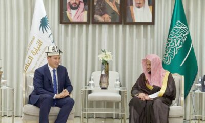 تبادل الخبرات بين النائب العام وسفير قرغيزستان