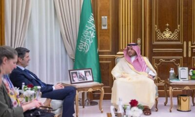 تركي بن محمد وسفير فرنسا يبحثان التعاون المشترك