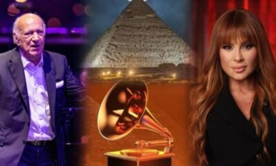 كارول سماحة وعمر خيرت يطلقان جرامي الشرق الأوسط بالأهرام