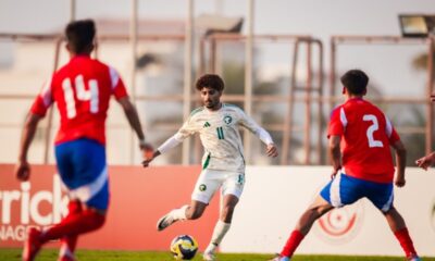 تعادل مثير بين منتخب الناشئين وتشيلي في مباراة ودية