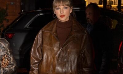 تيلور سويفت تتألق بإطلالة بنية مذهلة في نيويورك