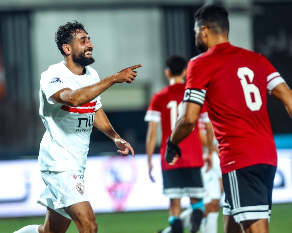 الزمالك يتألق بثلاثية ضد الطلائع بعد رحيل فيريرا