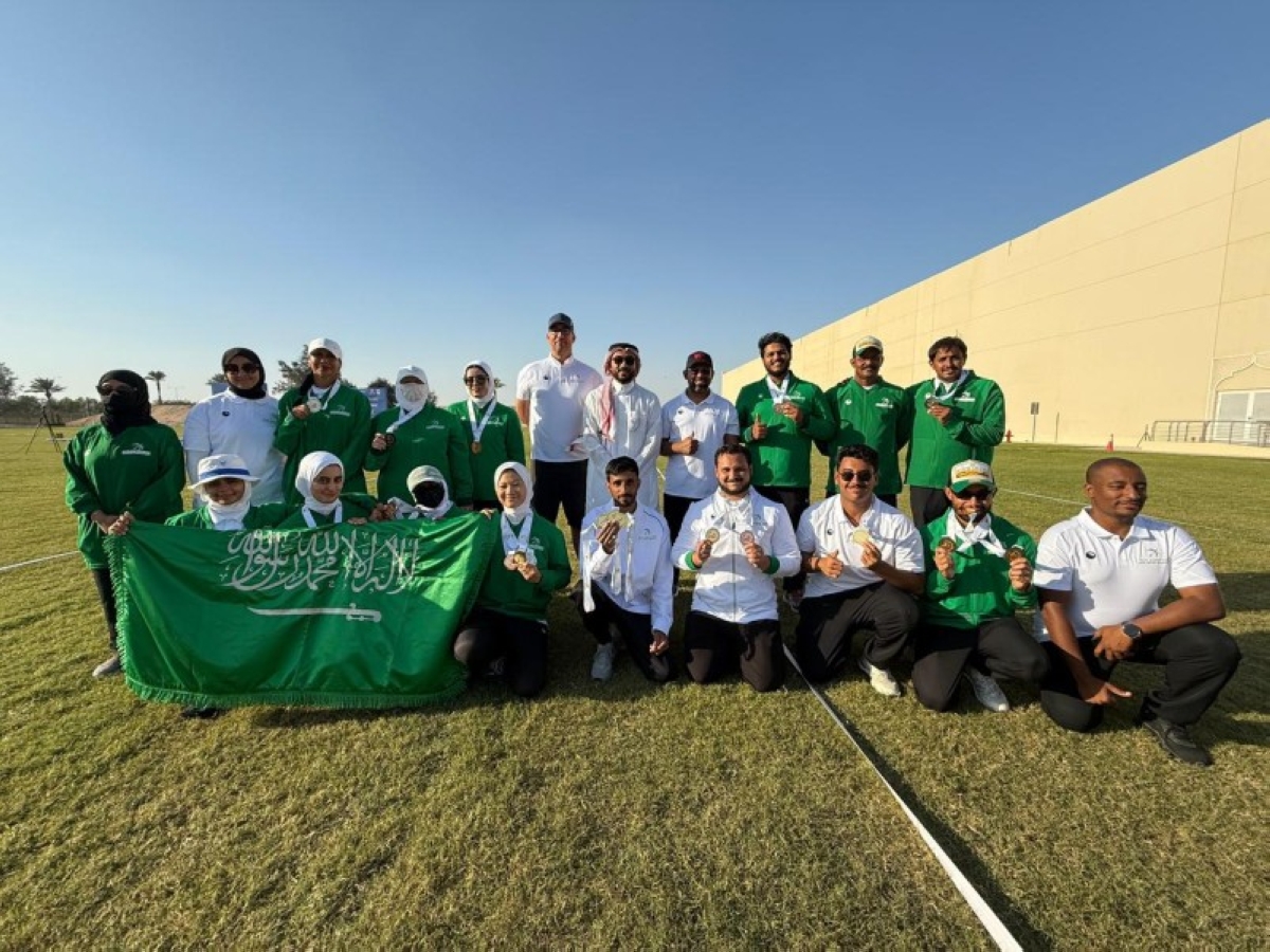 منتخب السهام السعودي يتألق بـ11 ميدالية في غرب آسيا