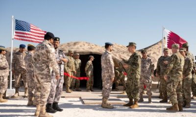 افتتاح مركز القيادة الجوية المشترك بين قطر وأمريكا في العديد