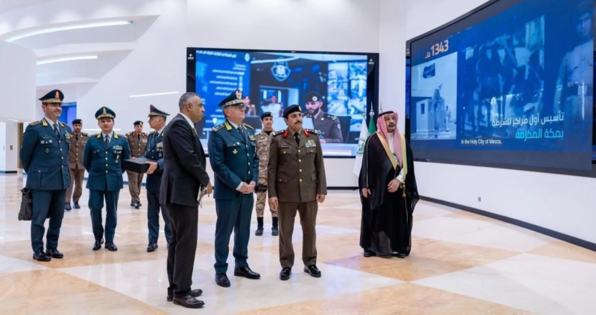 البسامي يرحب برئيس أركان الحرس المالي الإيطالي