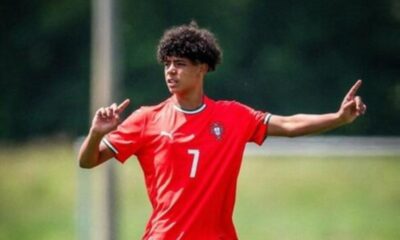 كريستيانو جونيور يحقق أول لقب دولي مثل والده