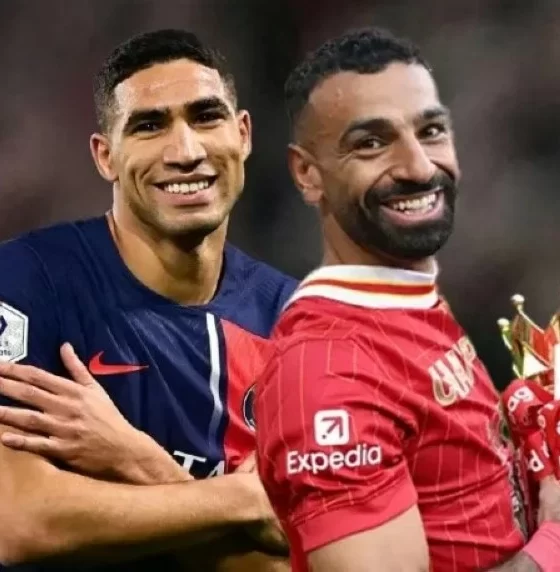 صلاح وحكيمي يتنافسان على جائزة أفضل لاعب عالمي 2025