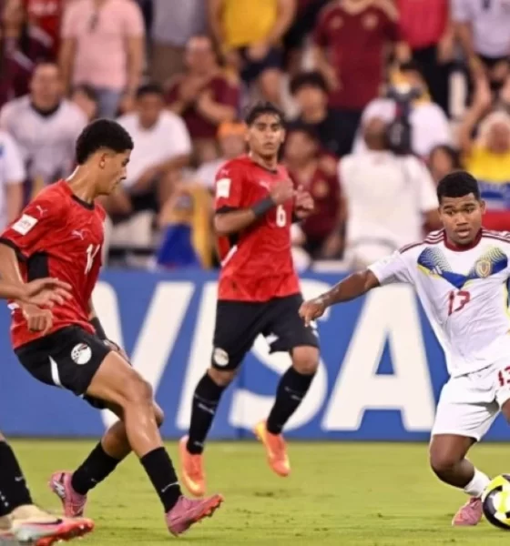 مصر تتعادل مع فنزويلا في مونديال الناشئين بـ10 لاعبين