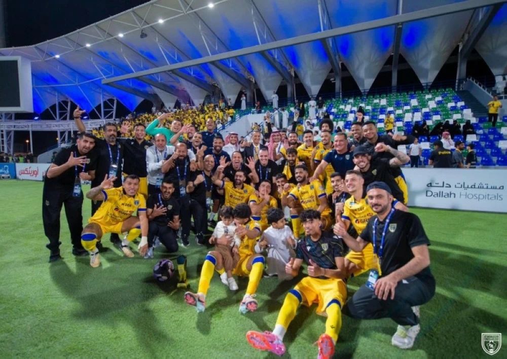 التعاون يسجل أرقاماً قياسية جديدة في دوري المحترفين