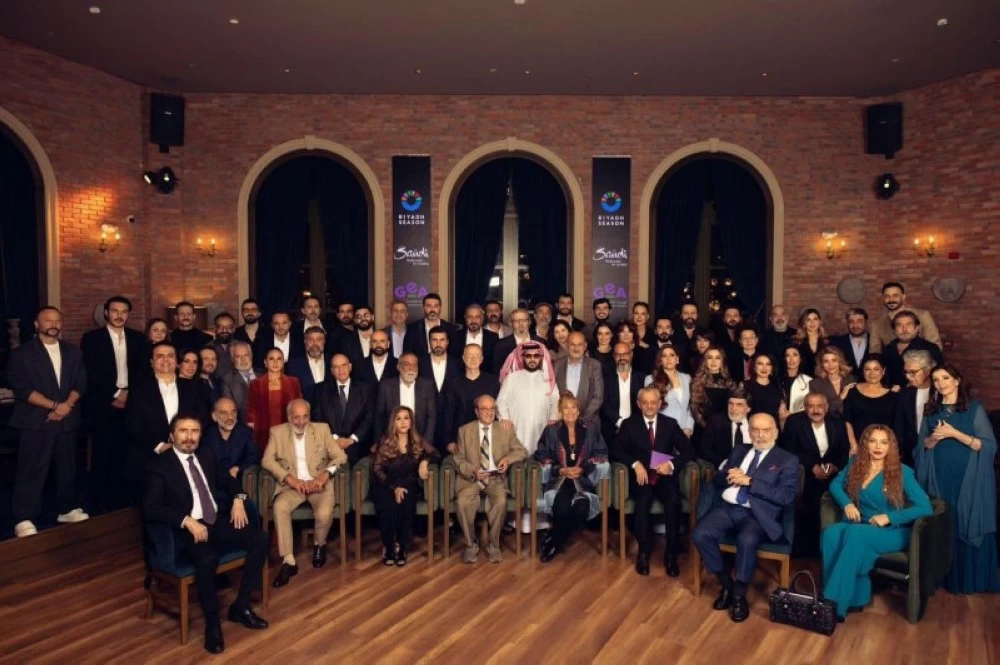 لقاء نجوم الدراما السورية في السعودية