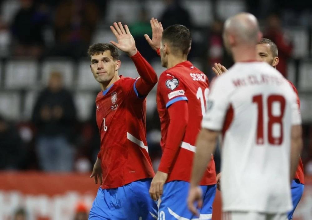 التشيك تهزم جبل طارق وتستعد للملحق الأوروبي