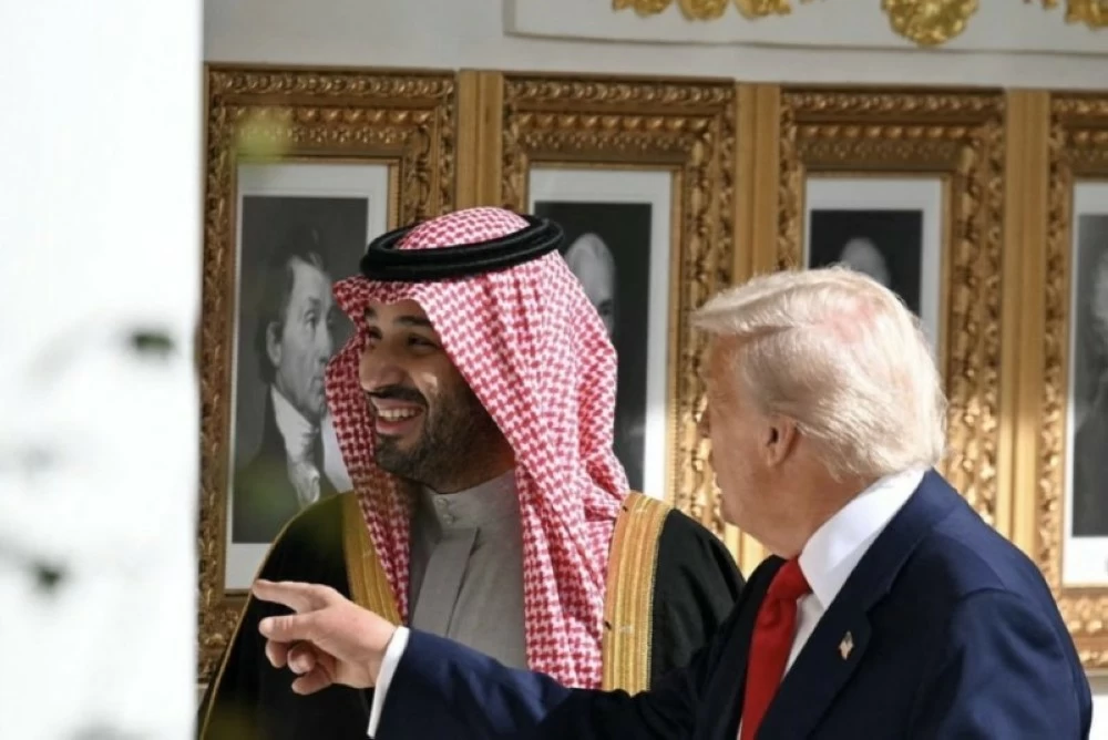 جولة ولي العهد مع الرئيس الأمريكي داخل البيت الأبيض