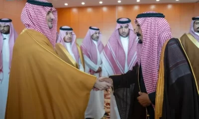 لقاء عبدالعزيز بن سعود مع أهالي الحدود الشمالية السعودية